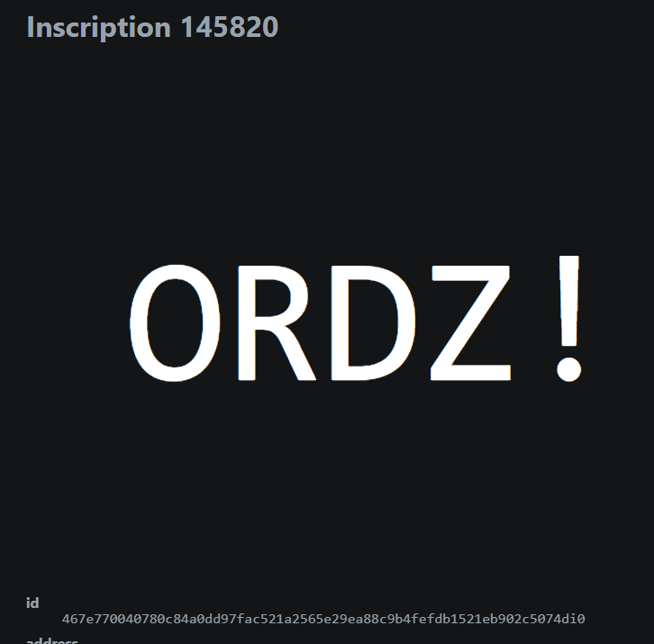 inscription e6583b8c21078a379637a0d7d4fc0a2c8d0a0e1380d64b5d3d2a91007e7ca84ei0